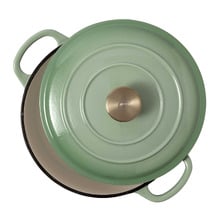 4.3L Round Cast Iron Dutch Oven